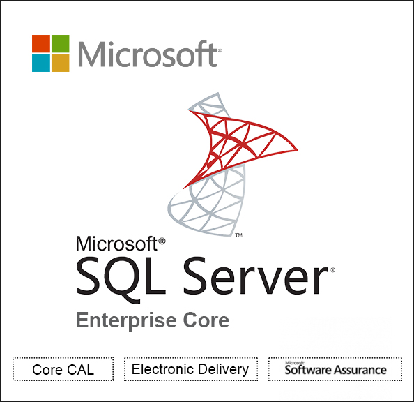 Microsoft SQL Server Enterprise Core Software Assurance Step Up Open 