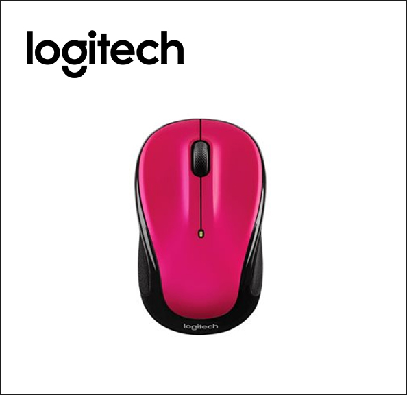 Logitech M325 Color Collection Limited Edition - - optical - buttons - wireless - 2.4 GHz - wireless receiver - rose