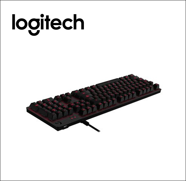 Logitech Gaming G413 Keyboard - backlit - USB - switch: Romer-G - carbon