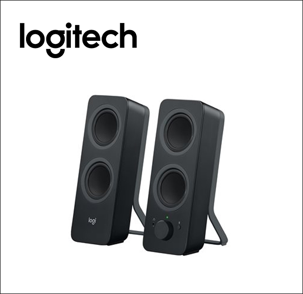 Logitech Z207 Bluetooth Computer Speakers Speakers - for PC 2.0-channel - wireless - Bluetooth - 5 Watt (total) - black